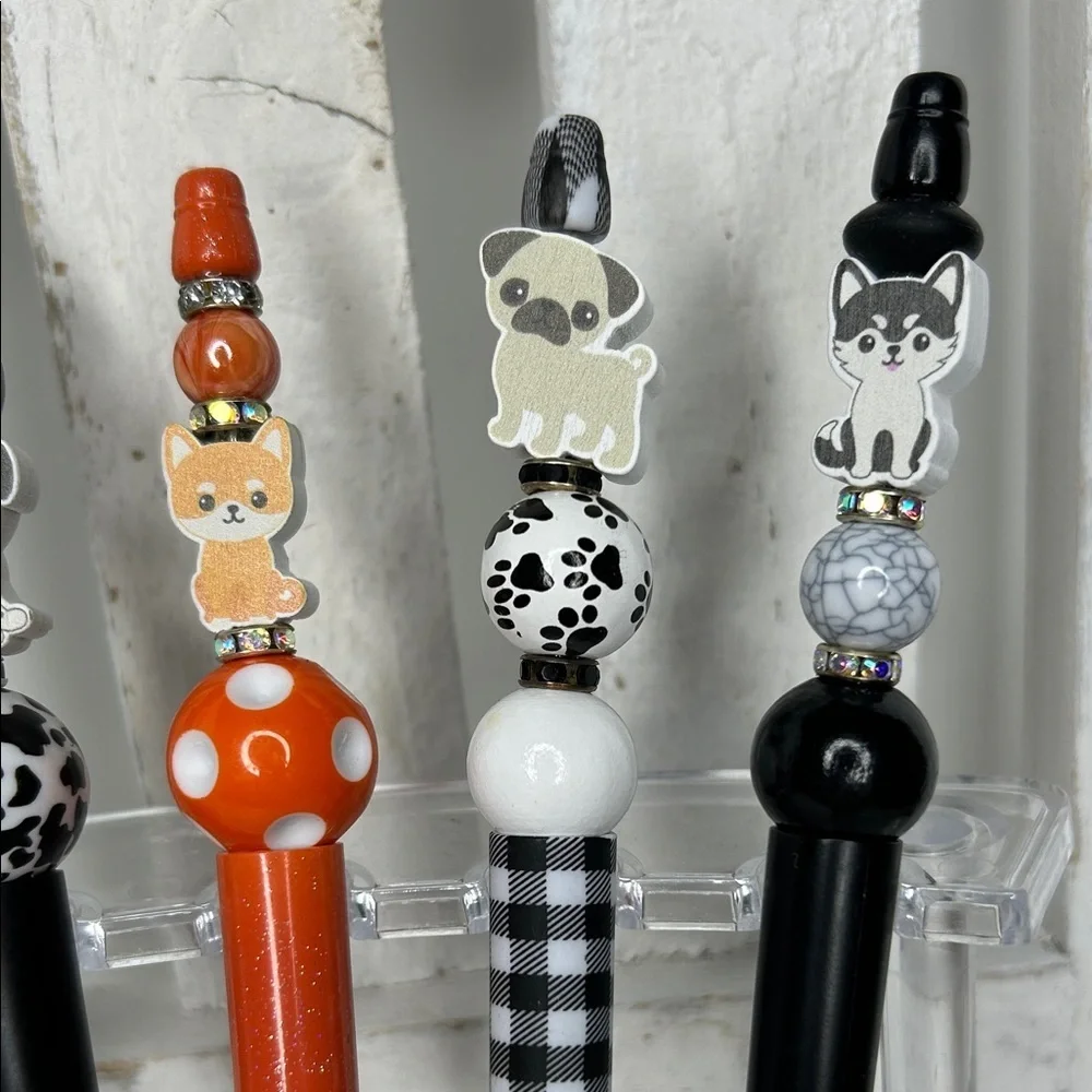 Dog Themed Ballpoint Pens Set